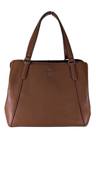 Pebbled Leather Crossbody