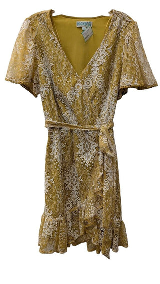 Lace Wrap Around Dress