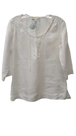 Linen Long Sleeve Blouse