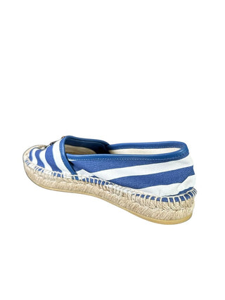 Bee canvas espadrille striped