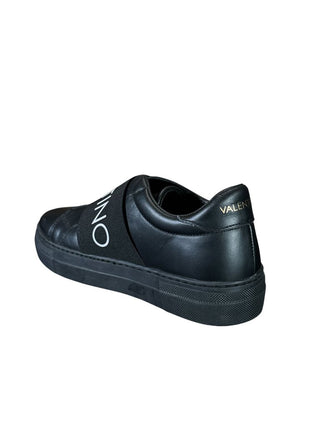 Zeus Logo slip on sneaker w,branded eslastic strap