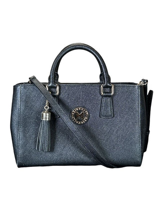 Saffiano leather 2 way shoulder/mini tote