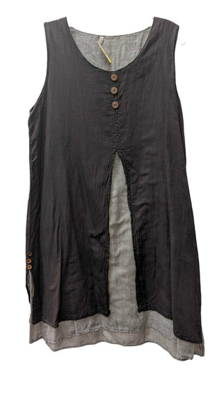 Cotton Sleeveless Dress