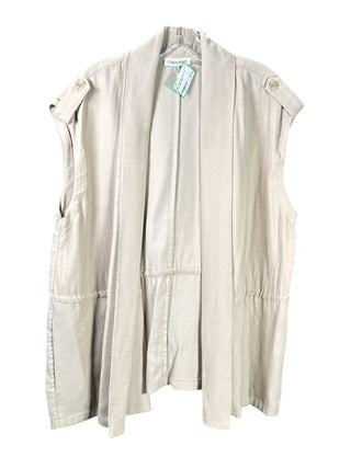Open front shawl collar