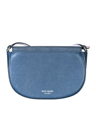 Saffiano Leather Flap Crossbody