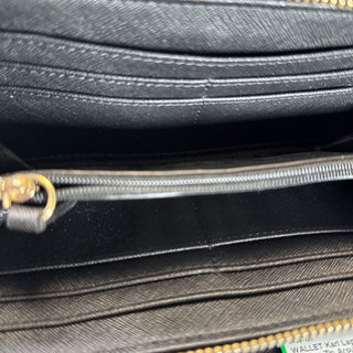 Leather Zip Around