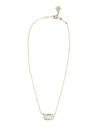 Elisa Gold Plated Filigree Necklace