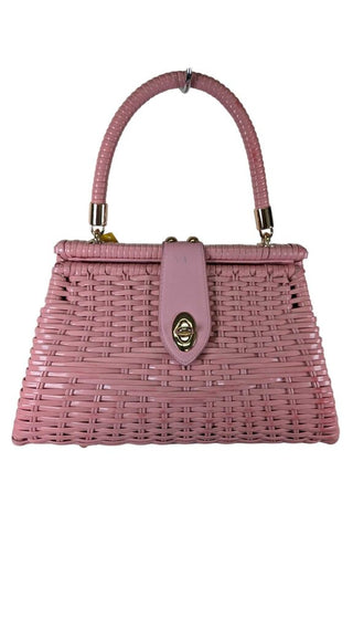 AS IS Rattan Woven Top Handle