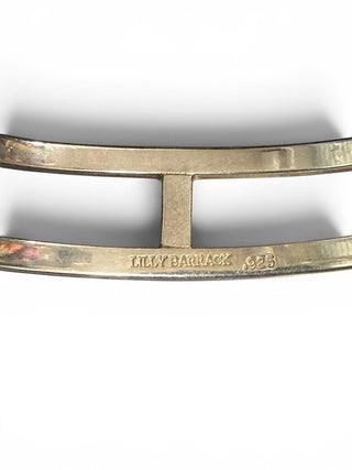 T Bar Sterling Silver Cuff