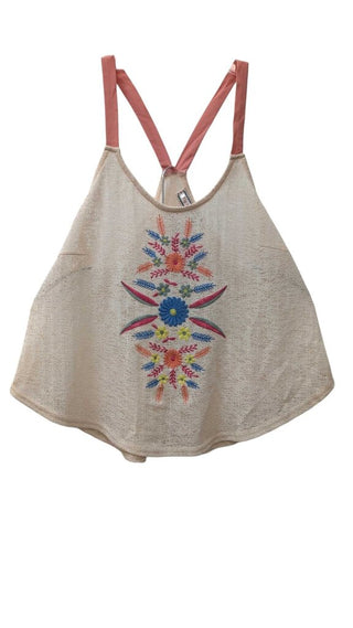 embroidered Sleeveless