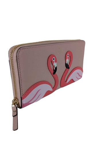 "By The Pool" Flamingo Zip Around MSRP $269