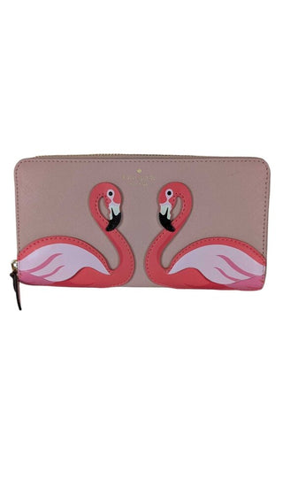"By The Pool" Flamingo Zip Around MSRP $269