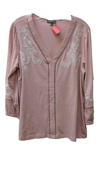 embroidered long sleeve