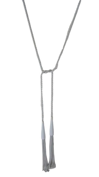 Matte Lariat Necklace