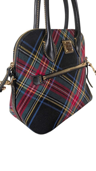 Tartan Satchel