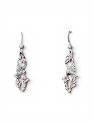 Sterling Hummingbird Earrings