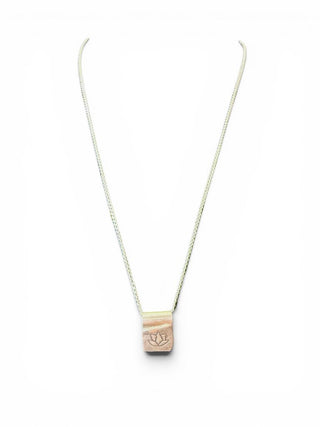 Sterling Lilly Pendant Necklace
