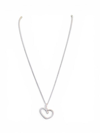 Sterling Heart Pendant Necklace