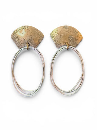 Mixed Metal Earrings