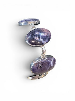 Sterling Stone Toggle Bracelet