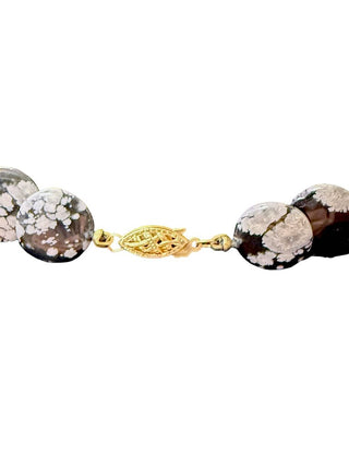 Stone Necklace with 14K Clasp