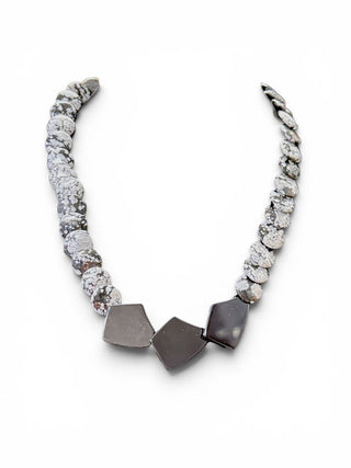 Stone Necklace with 14K Clasp