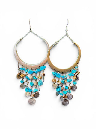Fashion Stone Dangle Earrings