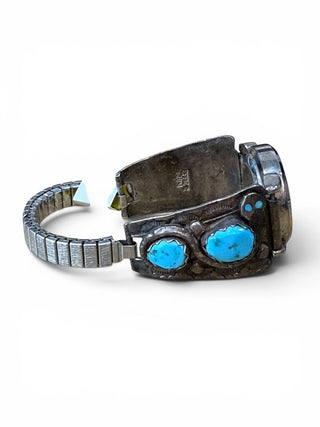 Vintage Sterling Zuni Watch Band