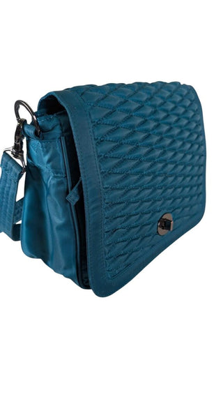 Diamond Quilted Messenger Crossbody
