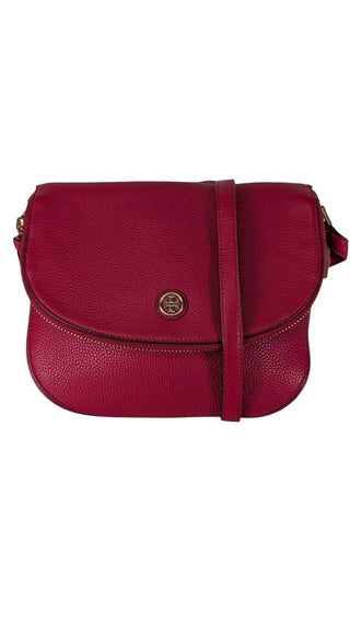 Robinson Crossbody Pebbled Leather Flap Closure