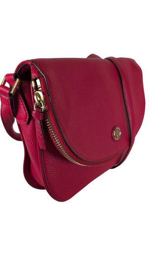 Robinson Crossbody Pebbled Leather Flap Closure