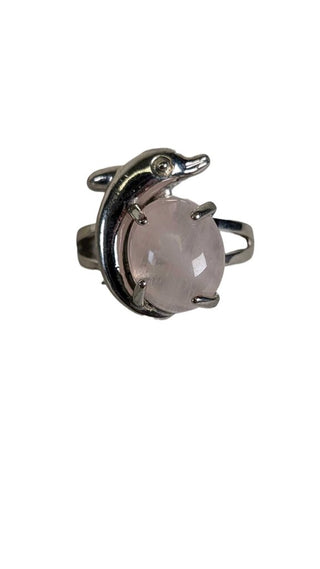 Stone Dolphin Fashion Ring