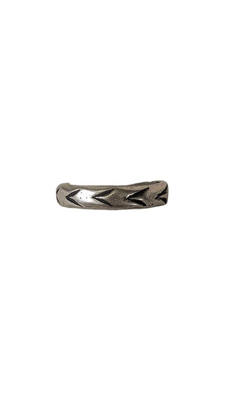 SS Etched Band Ring