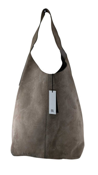 AS IS Suede Tote Bucket Bag