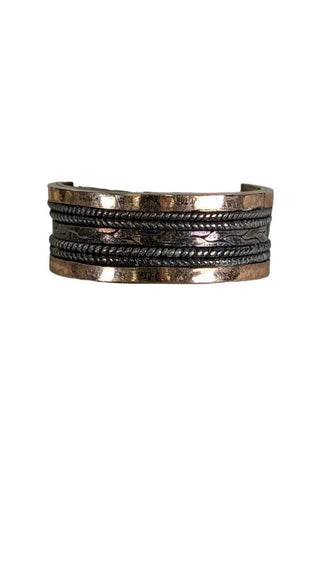 SS Etched Band Ring