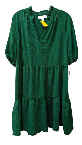 3/4 Sleeve Tiered Dress