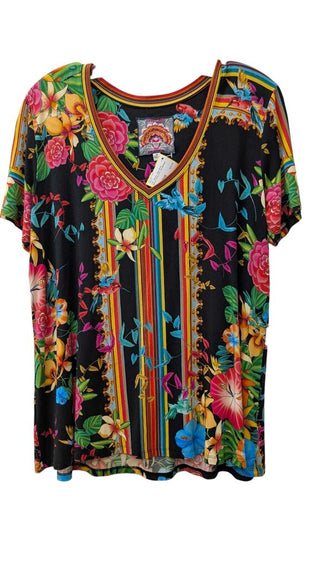 Short Sleeve Floral Print Tee