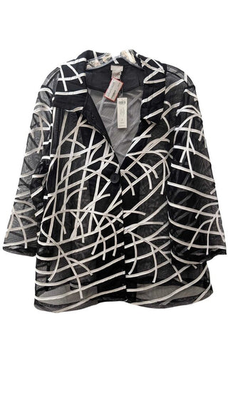 NWT Mesh Button Front