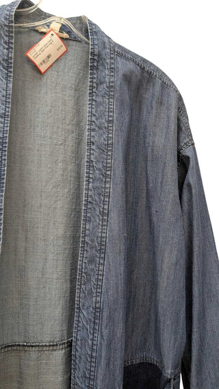 Chambray Open Front