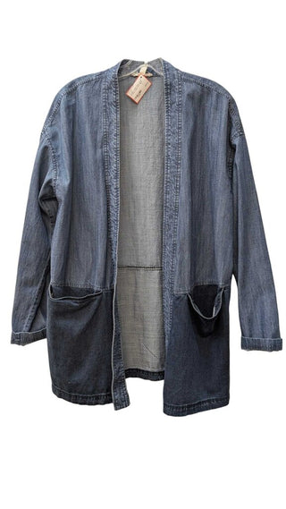 Chambray Open Front