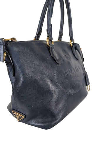 Embossed Leather Shoulder