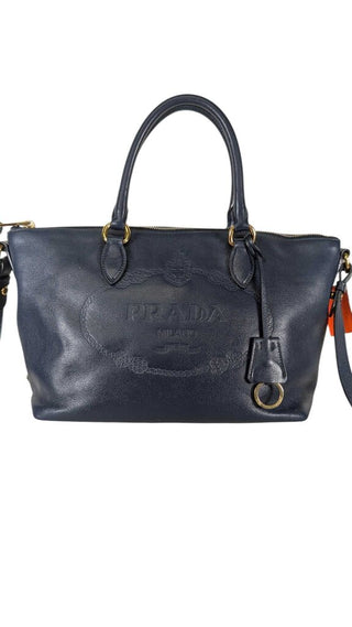 Embossed Leather Shoulder