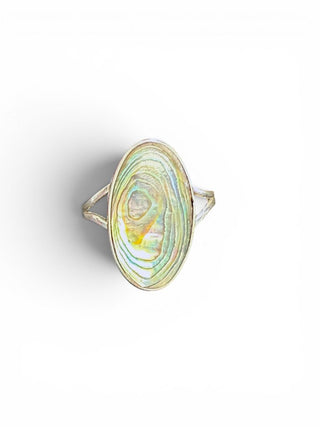 Sterling Abalone Ring