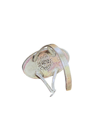 Sterling Abalone Ring