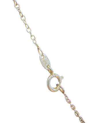 Sterling Inlay Pendant Necklace