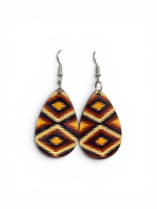 Print Design Earrings
