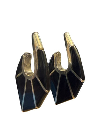 Sterling Onyx Earrings