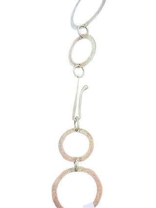 Sterling Disc Necklace
