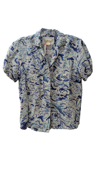 Collared Beach Print