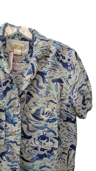 Collared Beach Print